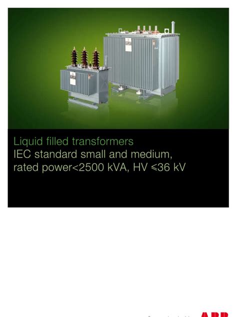 abb distribution transformer catalogue pdf